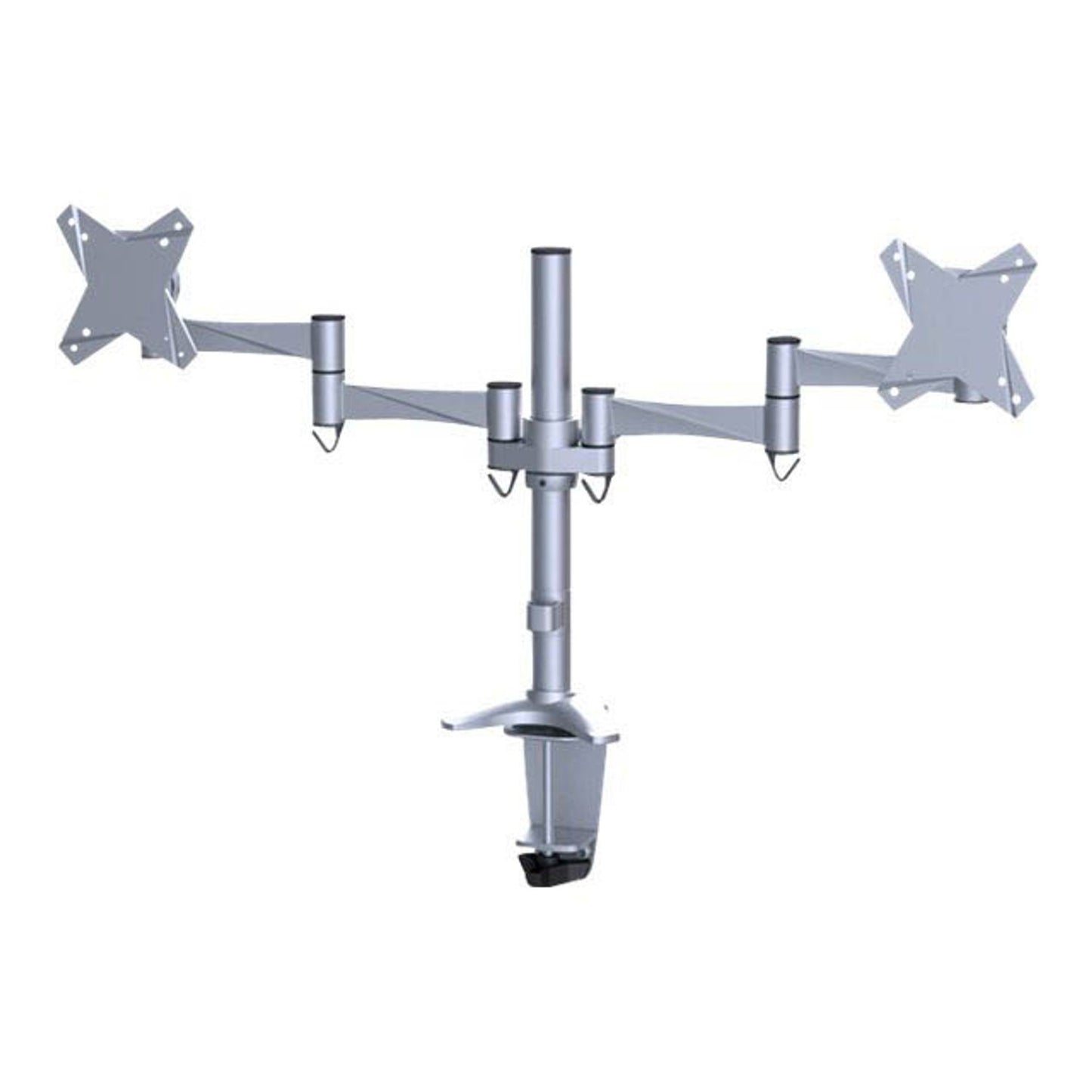Neomounts Monitor-Halterung FPMA-D1330D silber für 2 Monitore, Tischklemme, Tischbohrung | FPMA-D1330DSILVER