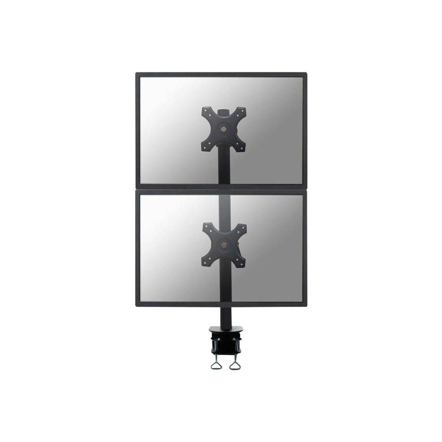 Neomounts Monitor-Halterung schwarz für 2 Monitore, Tischklemme | FPMA-D700DV