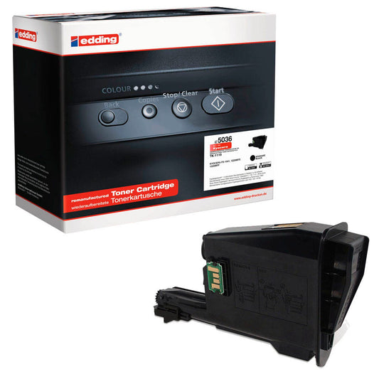 edding EDD-5036 schwarz Toner kompatibel zu KYOCERA TK-1115 | 18-5036