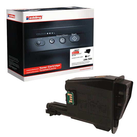edding EDD-5037 schwarz Toner kompatibel zu KYOCERA TK-1125 | 18-5037