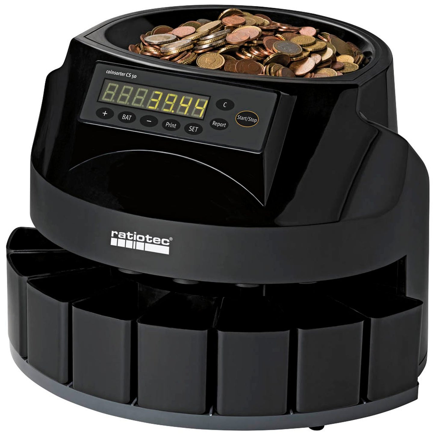ratiotec Münzzähl- und Sortiermaschine CS 50 | 946954