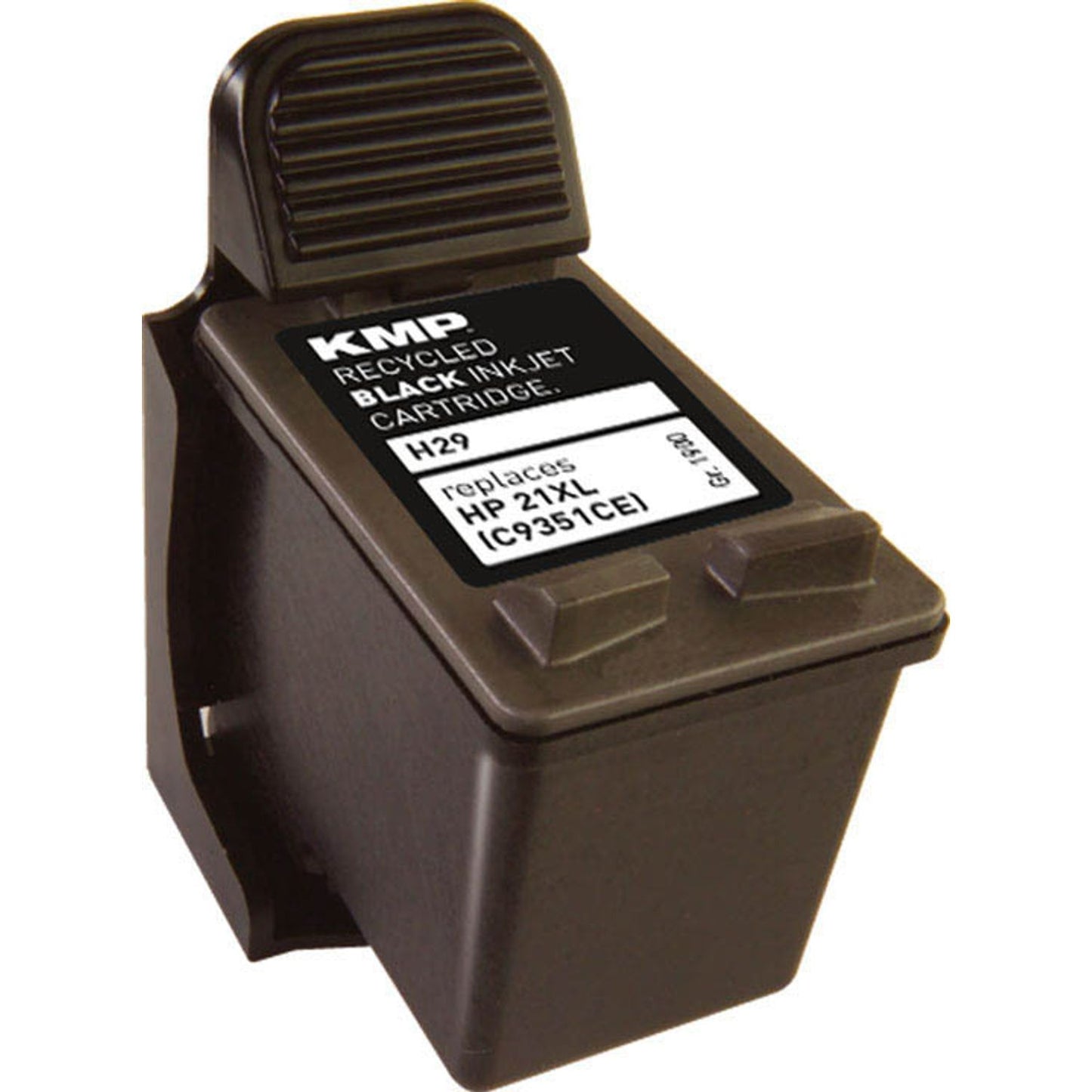 KMP H29 schwarz Druckerpatrone kompatibel zu HP 21XL (C9351AE) | 1900,4211