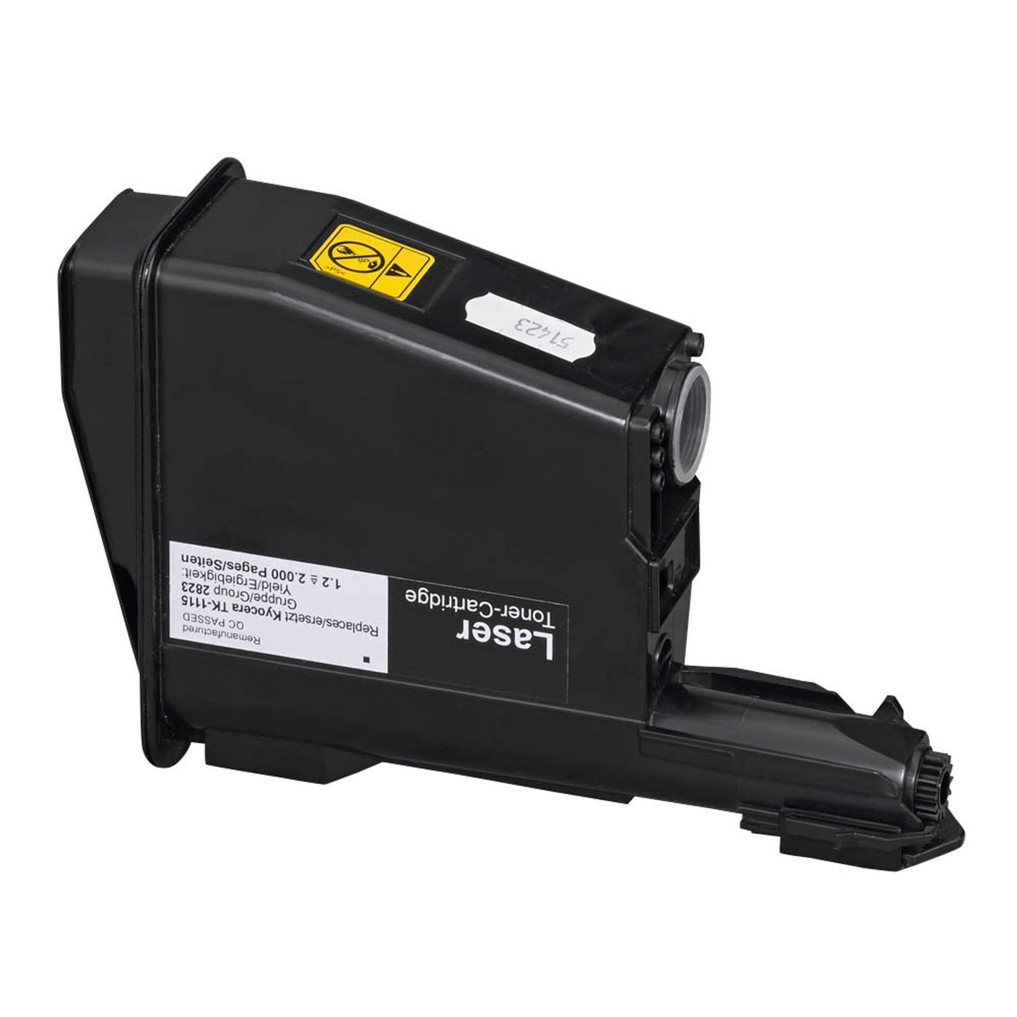 KMP H-T60 schwarz Toner kompatibel zu KYOCERA TK-1115 | 2823,0000