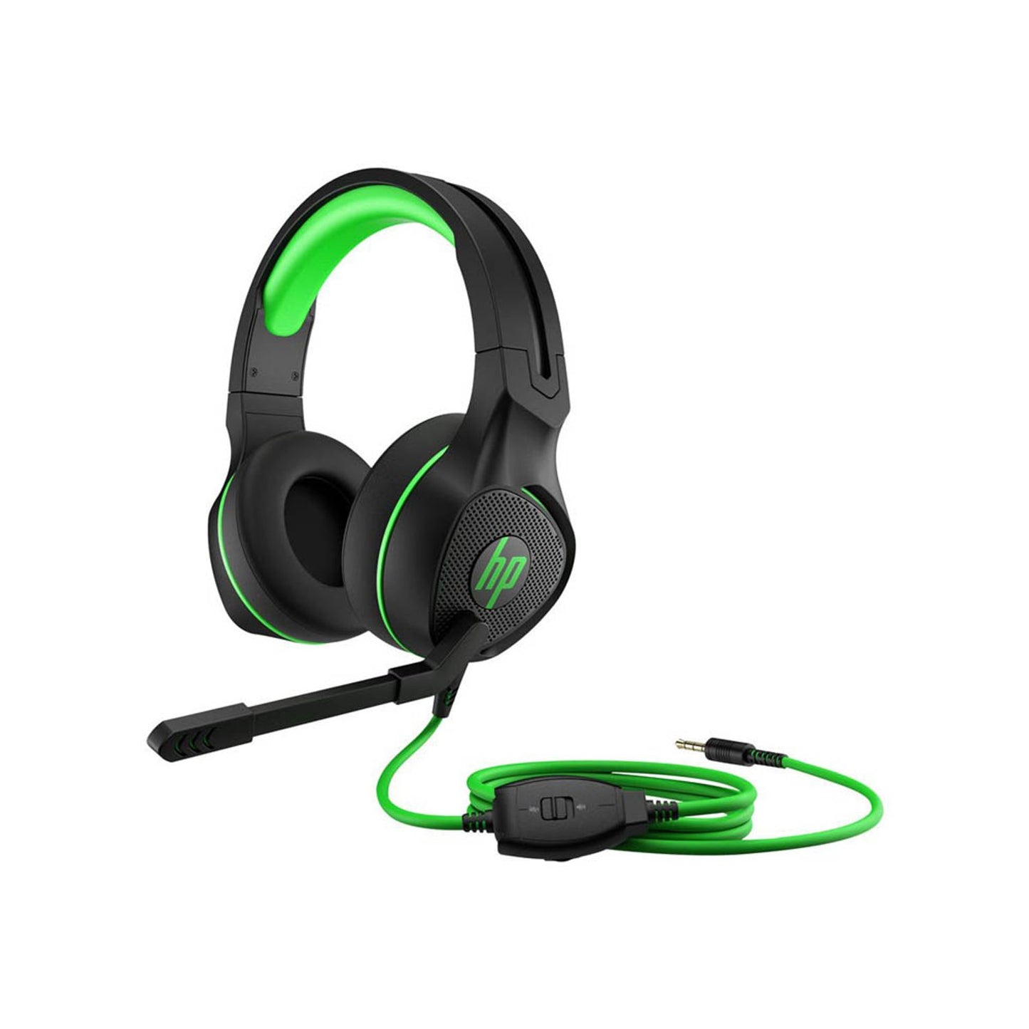 HP 400 Gaming-Headset schwarz, grün | 4BX31AA#ABB