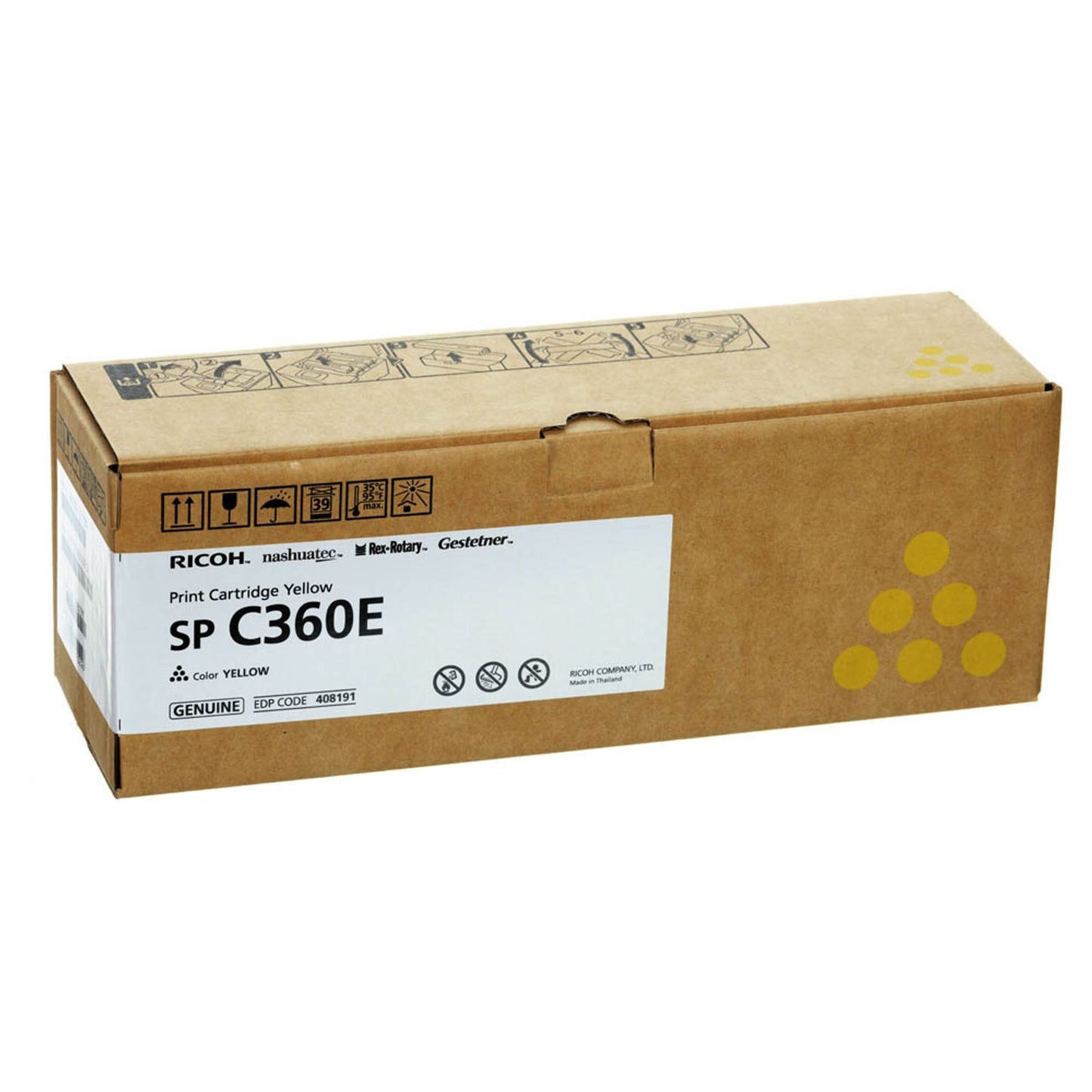 RICOH Type SP C360E gelb Toner | 408191