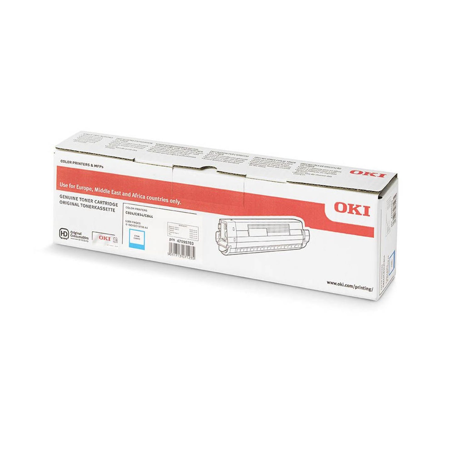 OKI cyan Toner | 47095703