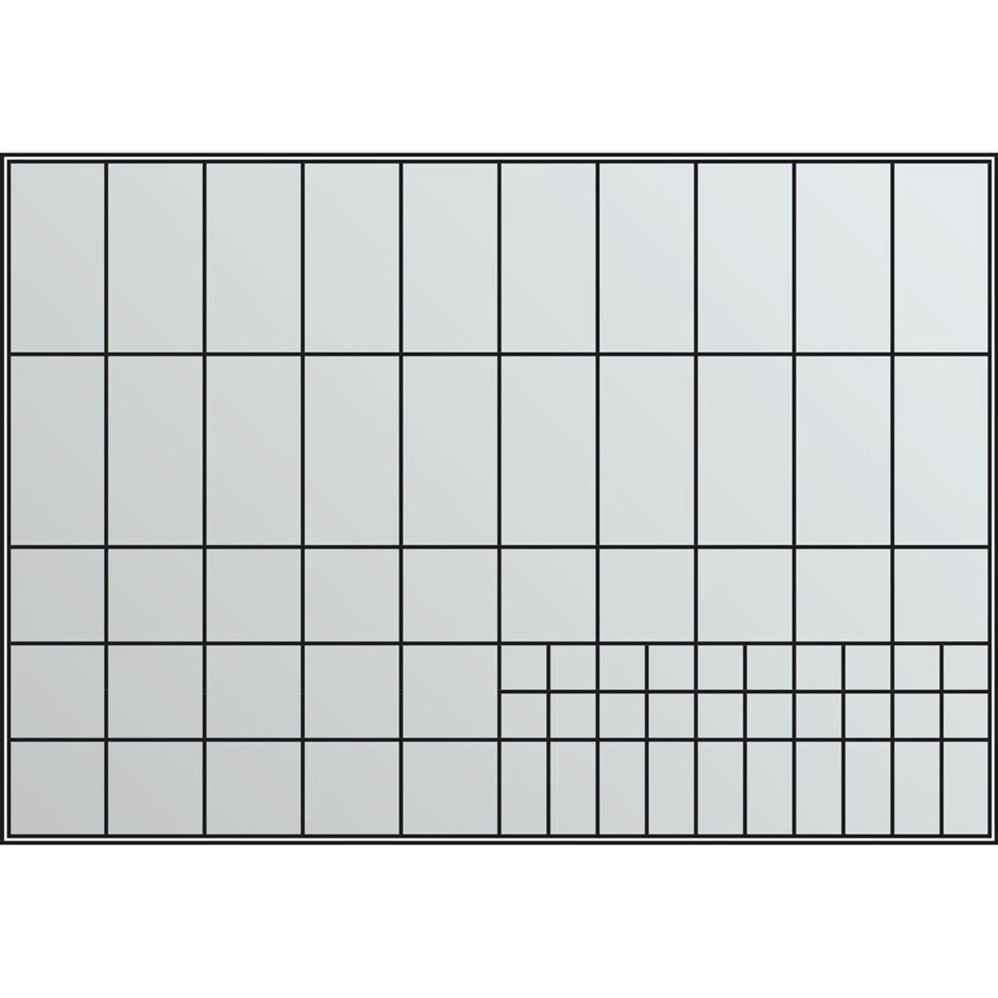 CP Serie 7100 Schubladeneinsatz grau | 7100-5051|