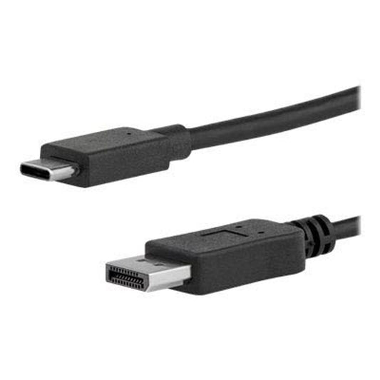 StarTech.com USB C/DisplayPort Kabel 1,8 m schwarz | CDP2DPMM6B