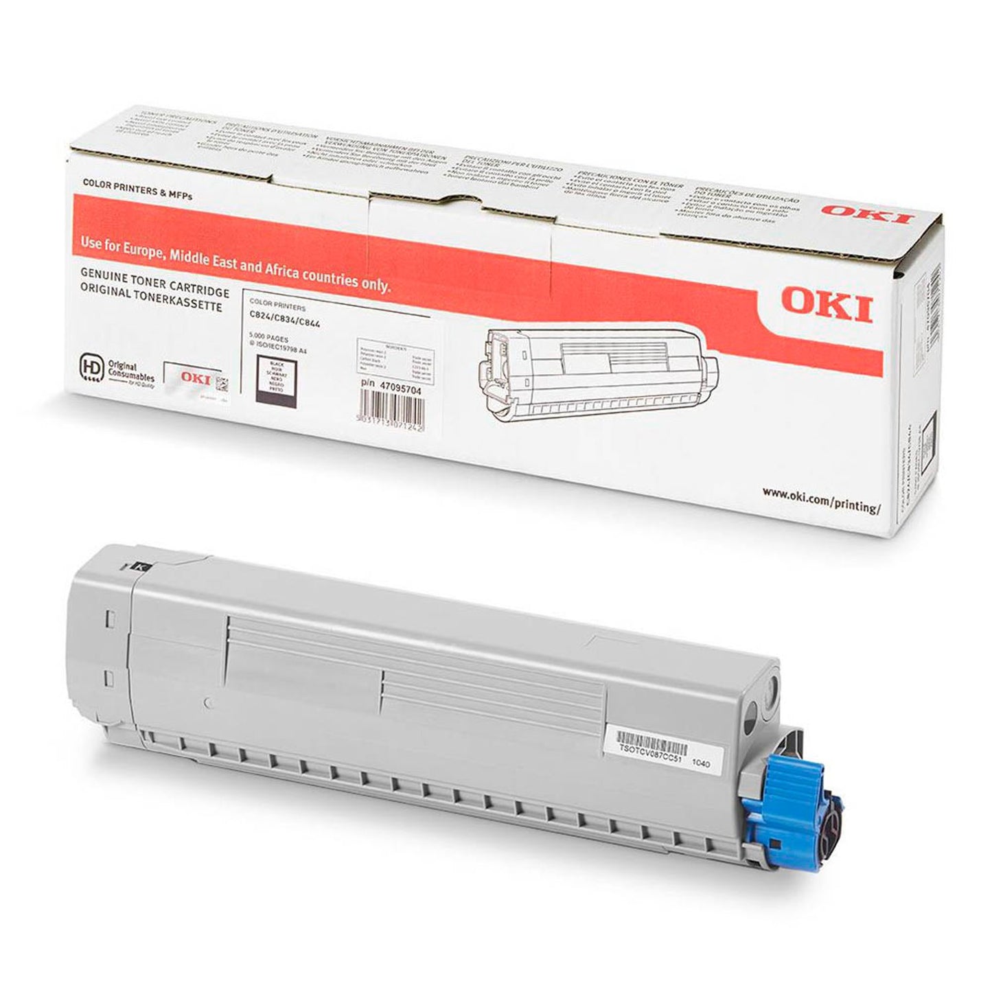 OKI schwarz Toner | 47095704