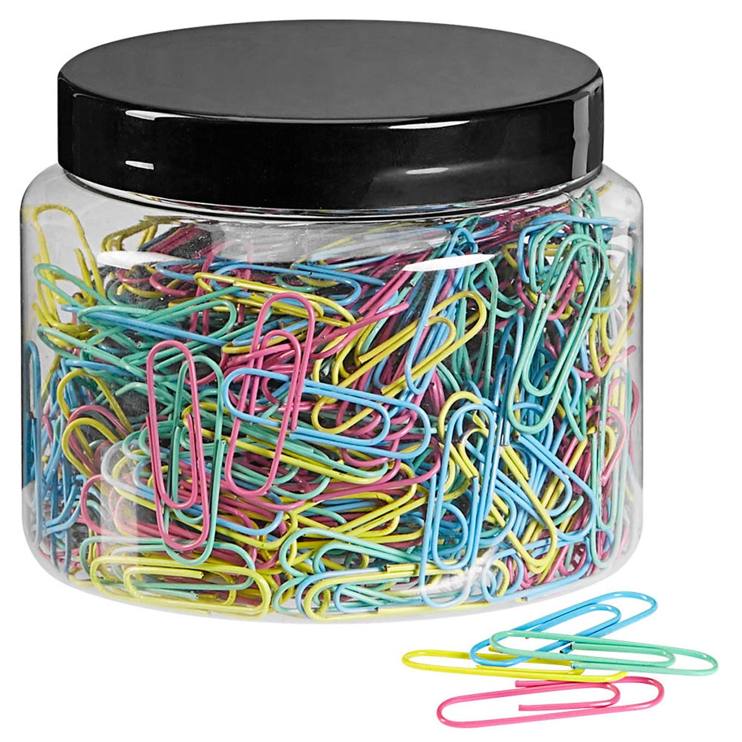 Gowi Büroklammern farbsortiert Nylon | 0.9417 | 1 Pack = 500 St.