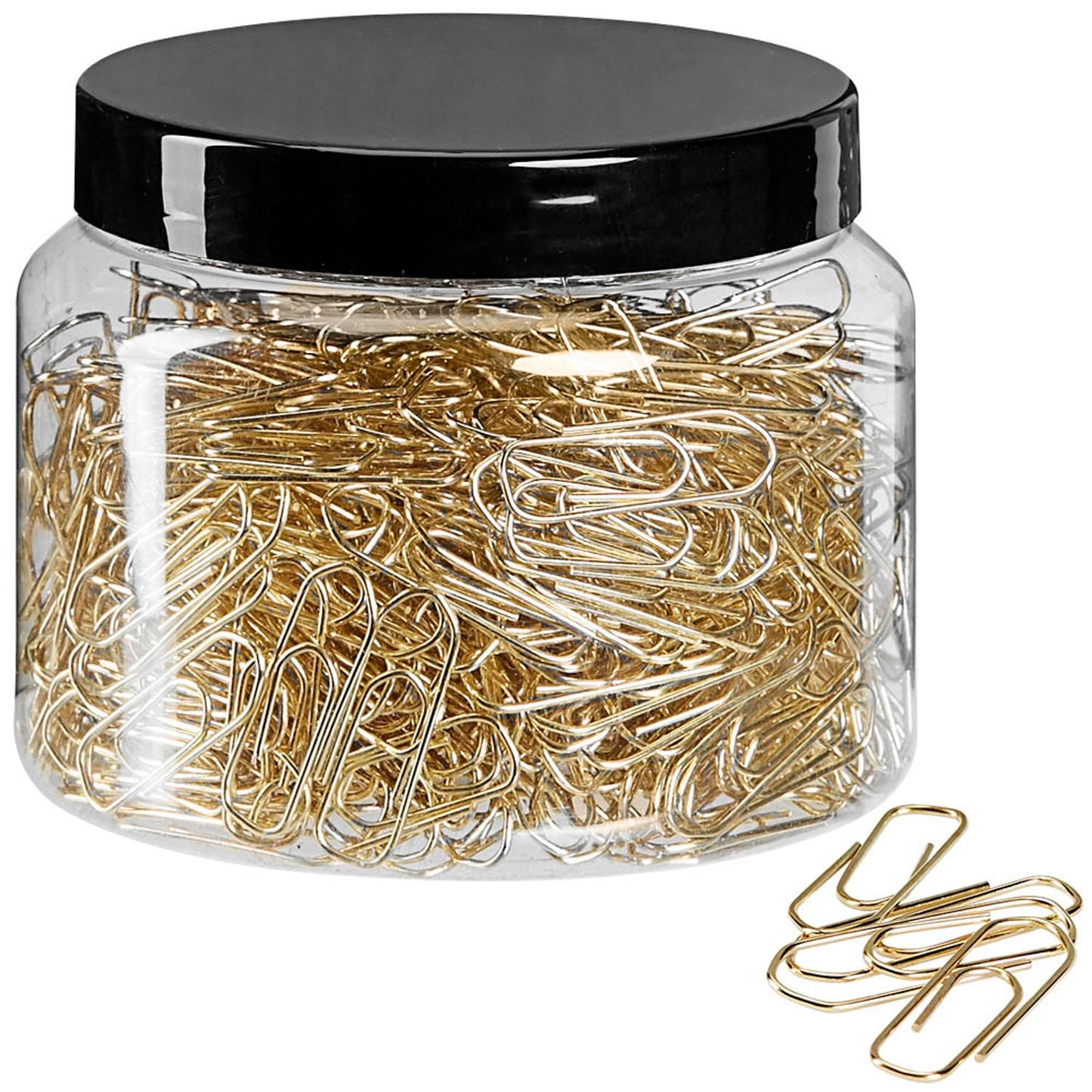 Gowi Büroklammern gold vermessingt | 0.9418 | 1 Pack = 400 St.