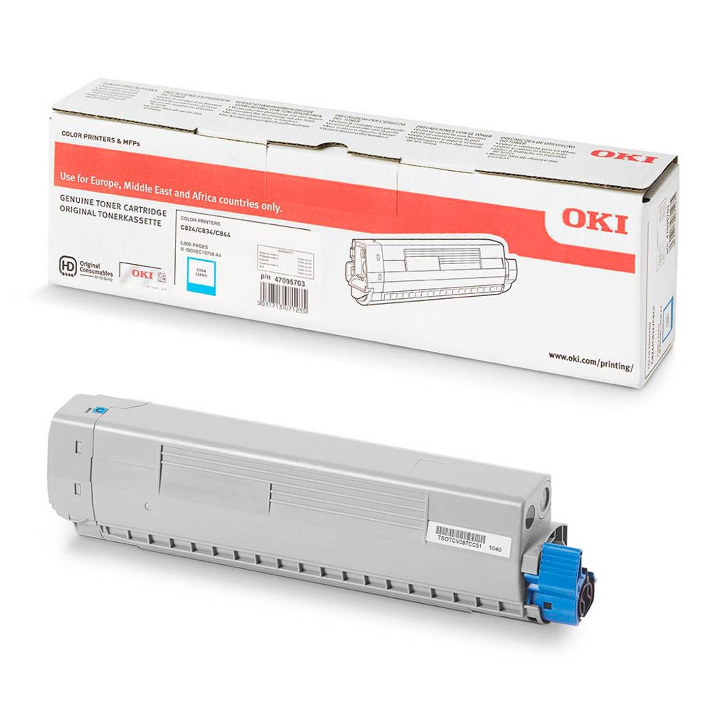 OKI cyan Toner | 47095703
