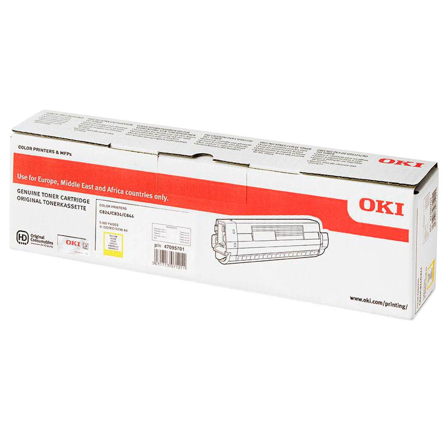 OKI gelb Toner | 47095701