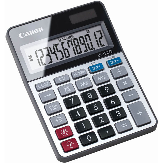 Canon LS-122TS Tischrechner silber/schwarz | 2470C002AA