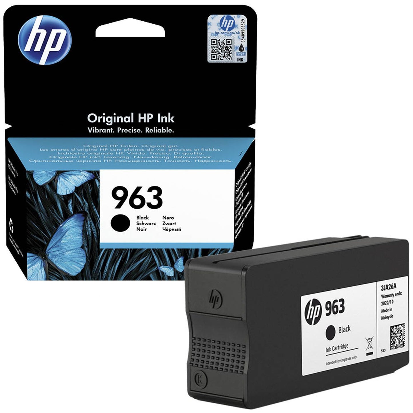 HP 963 () schwarz Druckerpatrone | 3JA26AE
