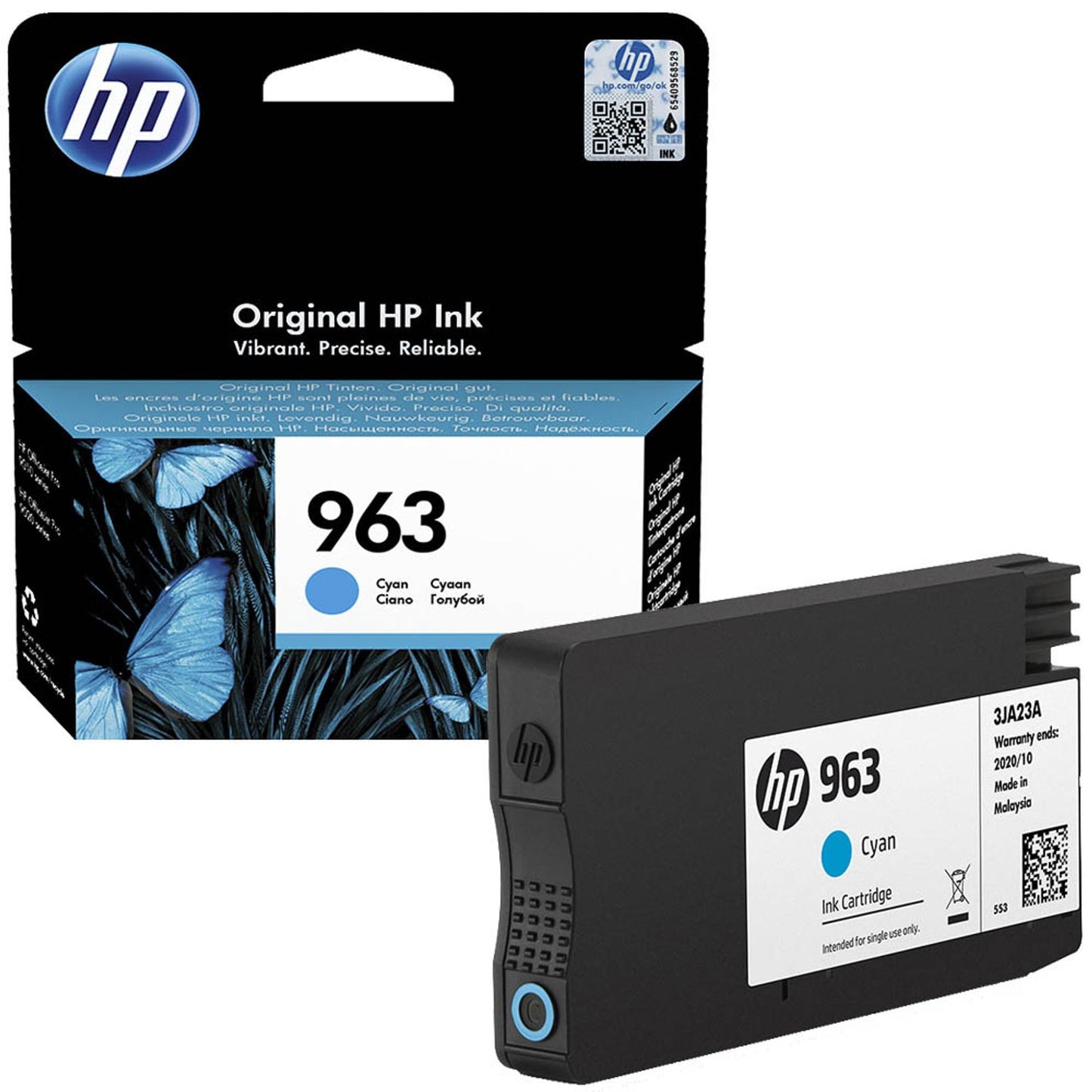 HP 963 () cyan Druckerpatrone | 3JA23AE