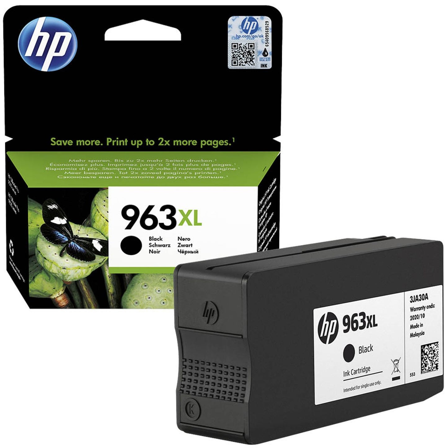 HP 963XL () schwarz Druckerpatrone | 3JA30AE