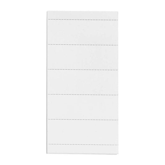 FALKEN Beschriftungsschilder für Hängeregister weiß | 11288172 | 1 Pack = 100 St.