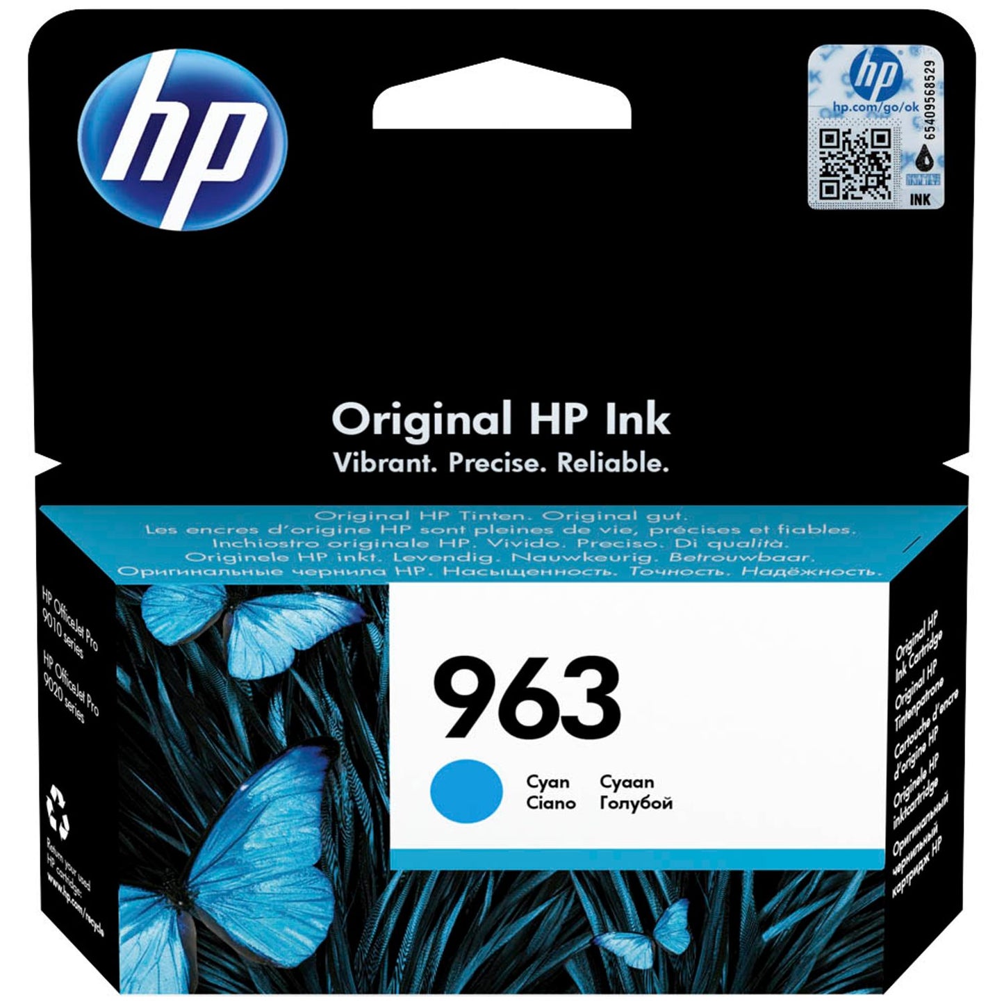 HP 963 () cyan Druckerpatrone | 3JA23AE