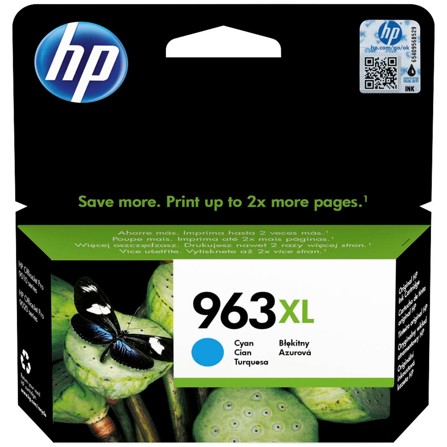 HP 963XL () cyan Druckerpatrone | 3JA27AE