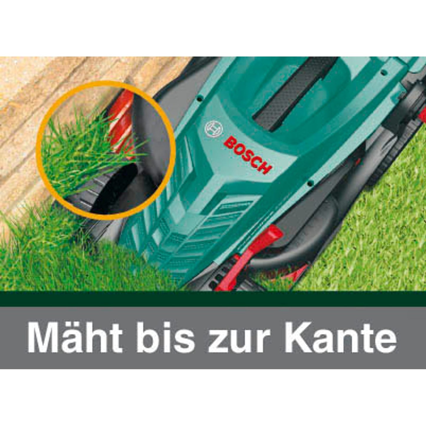 BOSCH ARM 32 Elektro-Rasenmäher 1.200 W für bis zu 300 m² | 0600885B03