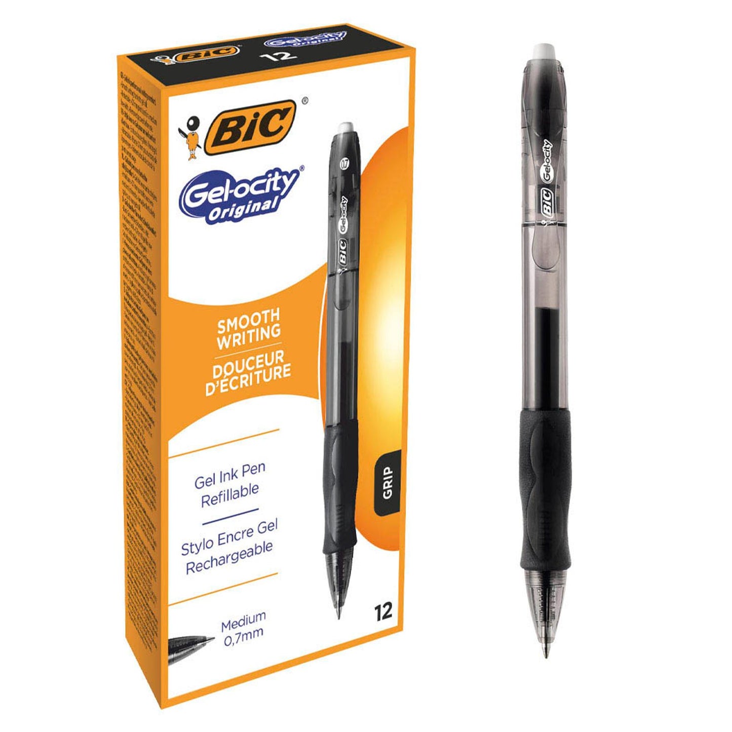 BIC Gel-ocity Gelschreiber 0,3 mm, 12 St.
