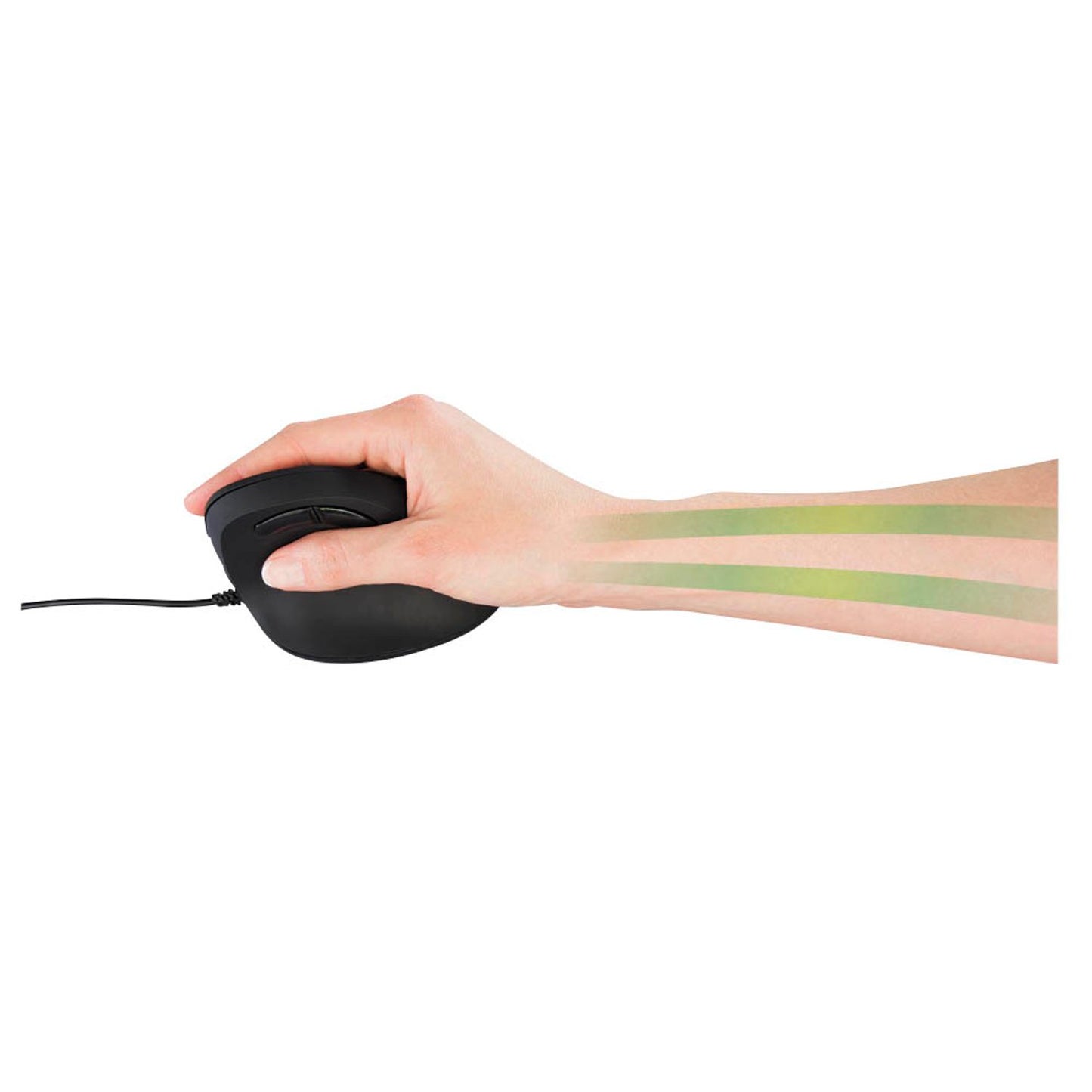 hama EMC-500 Maus ergonomisch kabelgebunden schwarz | 182698