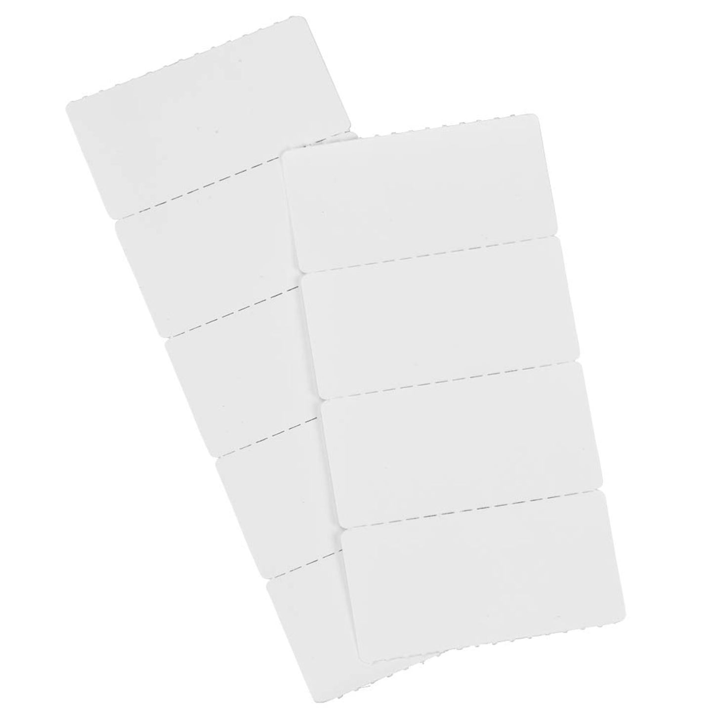 bene Beschriftungsschilder für Hängeregister Vetro Mobil weiß | 116260 | 1 Pack = 50 St.