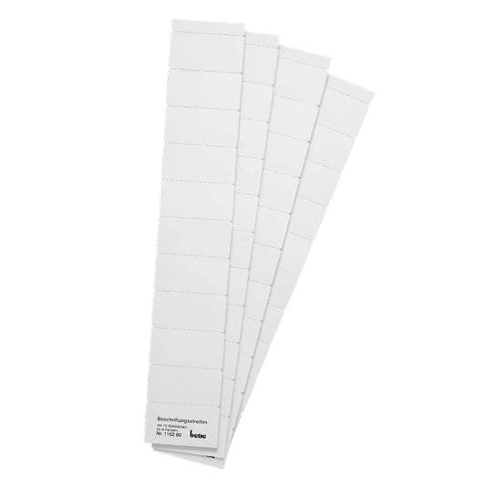 bene Beschriftungsschilder für Hängeregister Vetro Mobil weiß | 116260 | 1 Pack = 50 St.