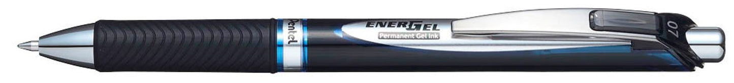 Pentel ENERGEL BLP77 Gelschreiber schwarz/silber 0,35 mm
