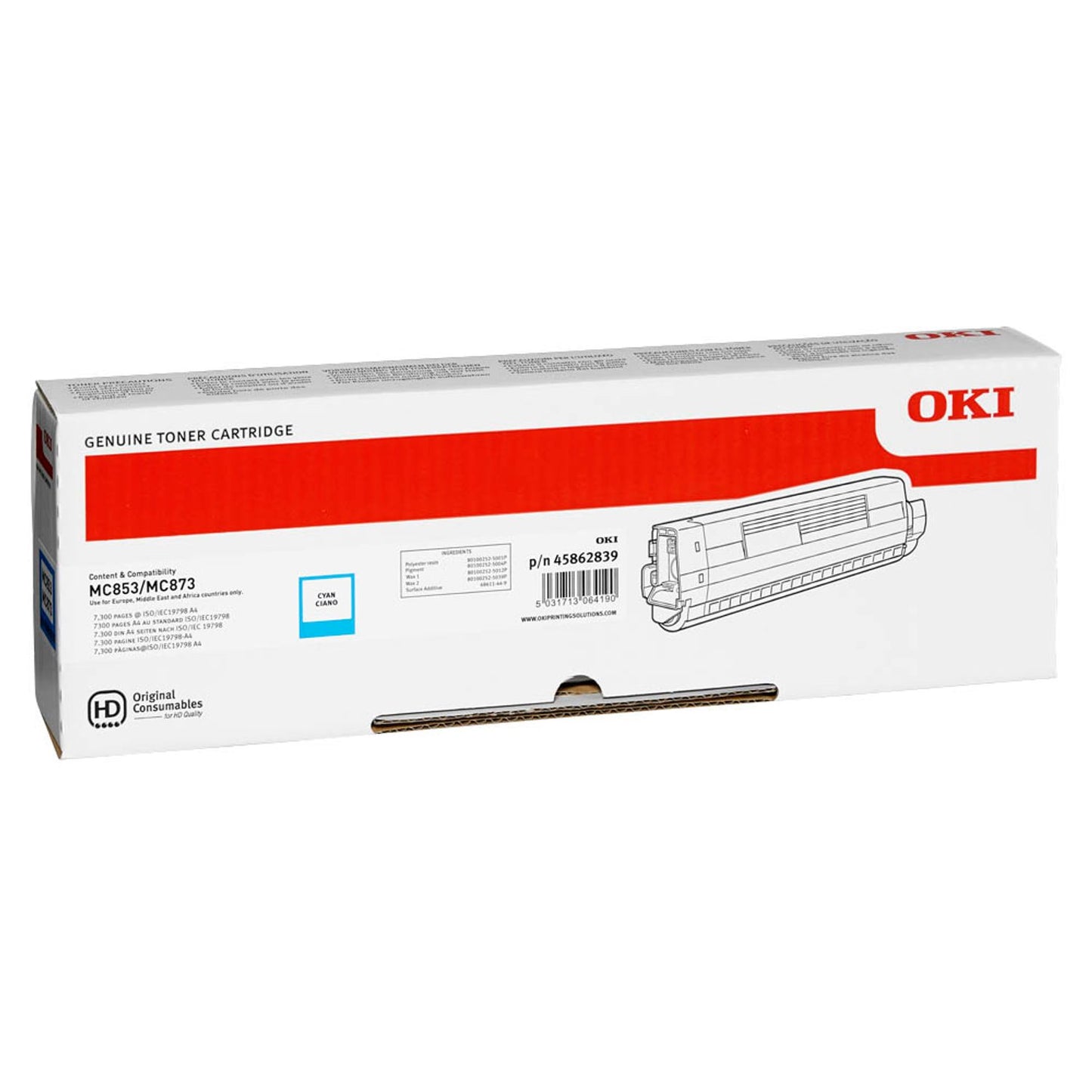 OKI cyan Toner | 45862839