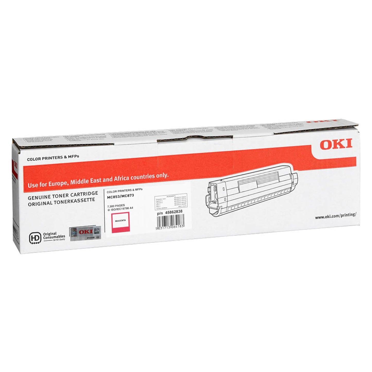 OKI magenta Toner | 45862838