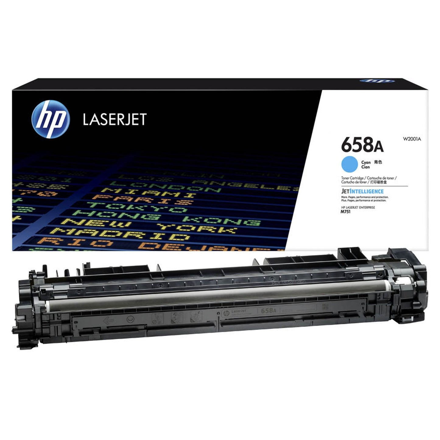 HP 658A () cyan Tonerkartusche | W2001A