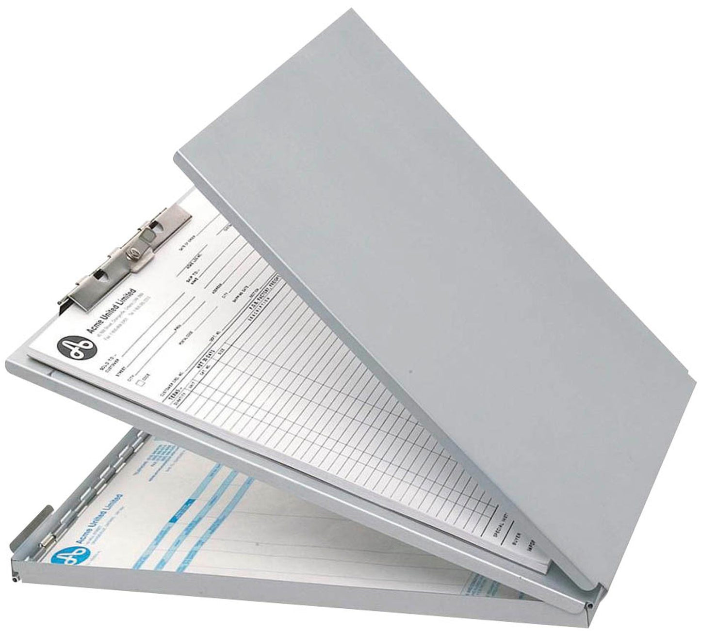 WESTCOTT Klemmbrett DIN A4 silber Aluminium