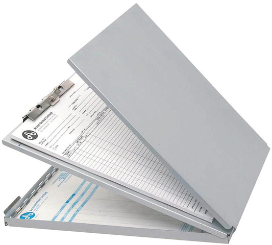 WESTCOTT Klemmbrett DIN A4 silber Aluminium