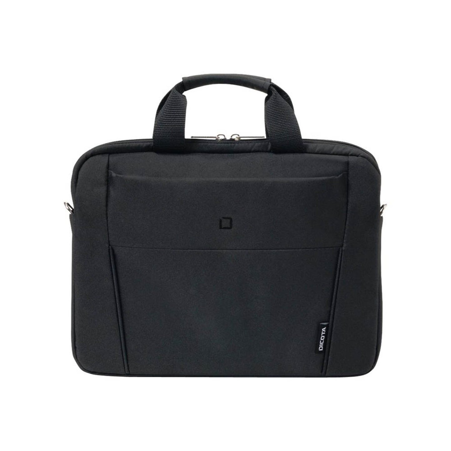 DICOTA Laptoptasche Slim Case BASE Recycling-PET schwarz bis 35,8 cm (14,1 Zoll) | D31304