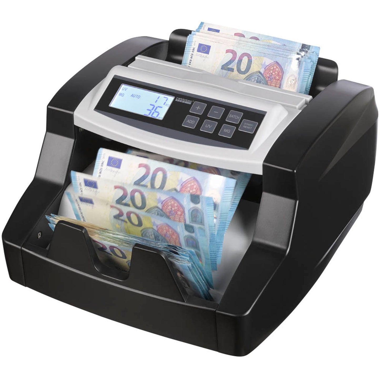 ratiotec Banknotenzähler rapidcount B 40 | 46660