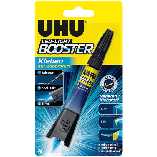 UHU LED-Light Booster Sekundenkleber 3,0 g | 48150