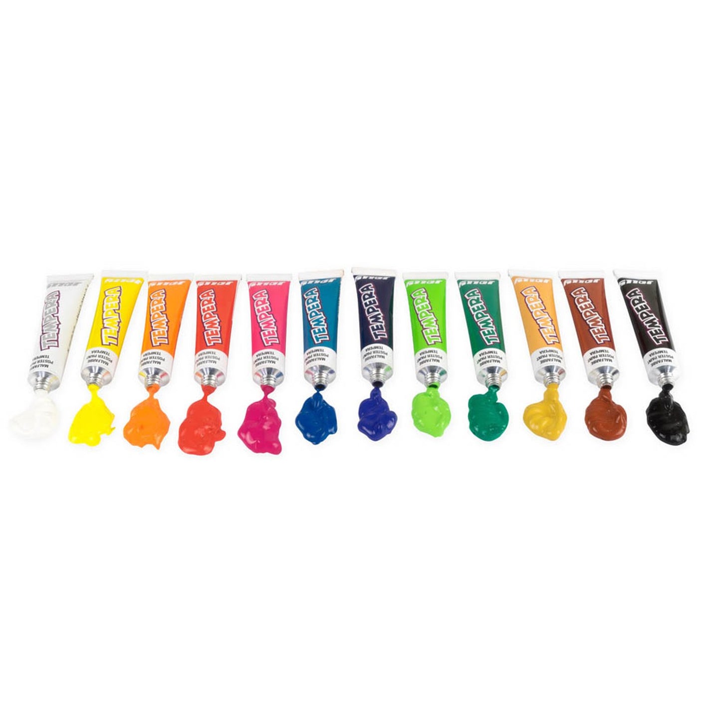 JOLLY Super Temperafarben farbsortiert 12 Farben | 9341-0001 | 1 Pack = 12 St.