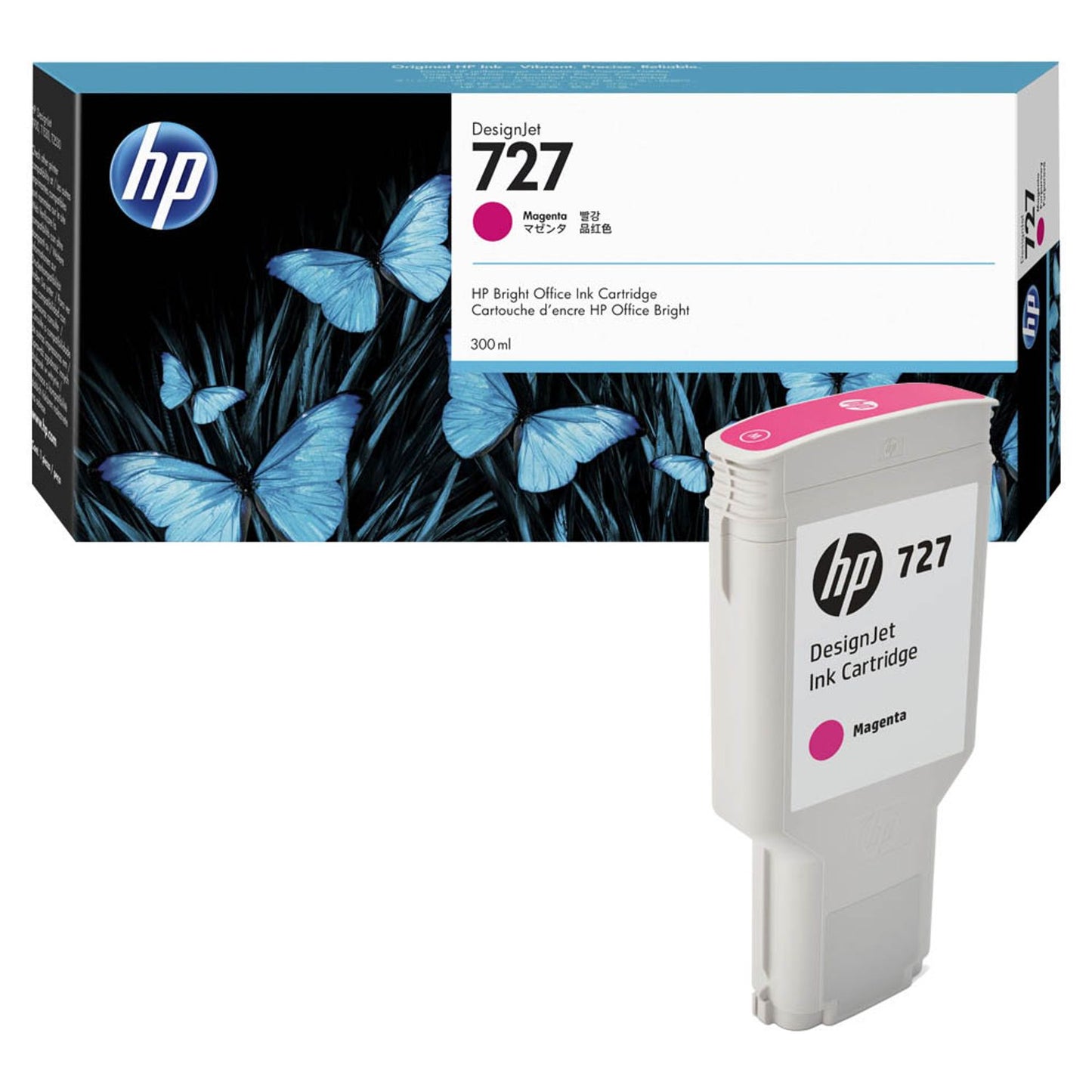 HP 727 () magenta Druckerpatrone | F9J77A