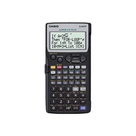 CASIO Wissenschaftlicher Taschenrechner schwarz | FX-5800P