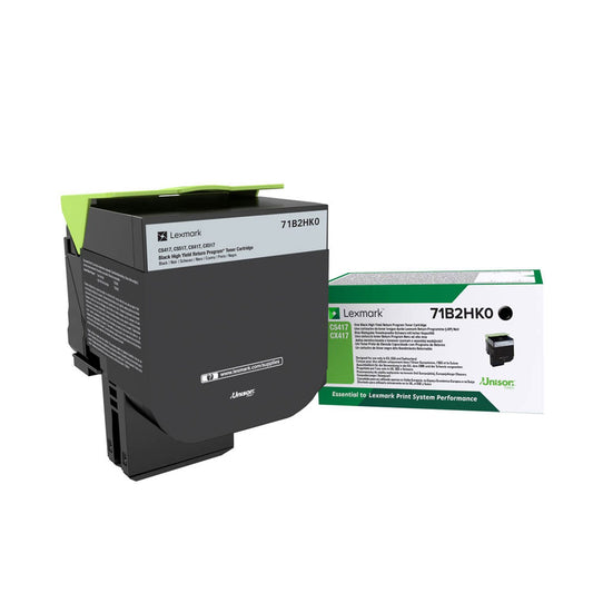 Lexmark schwarz Toner | 71B2HK0