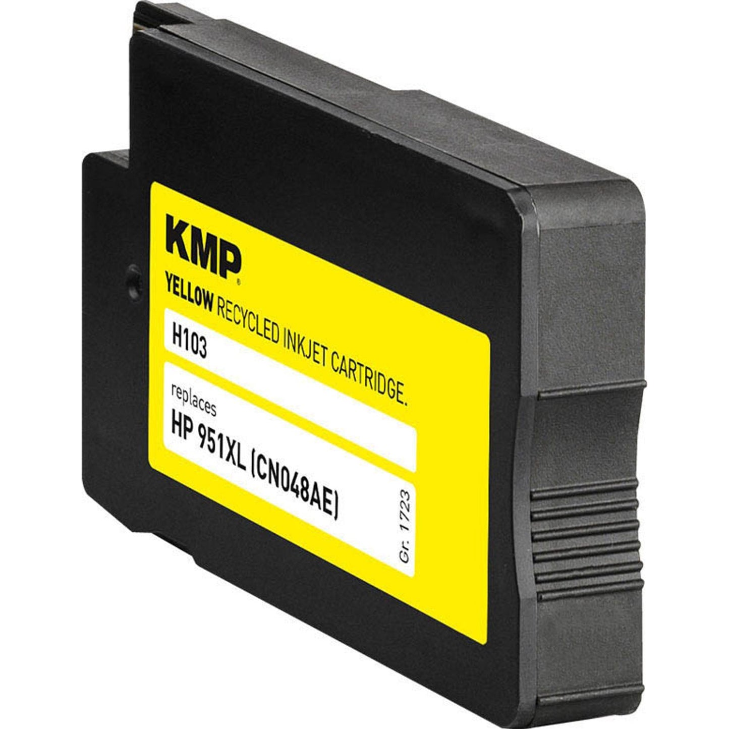 KMP H103 gelb Druckerpatrone kompatibel zu HP 951XL (CN048AE) | 1723,4009