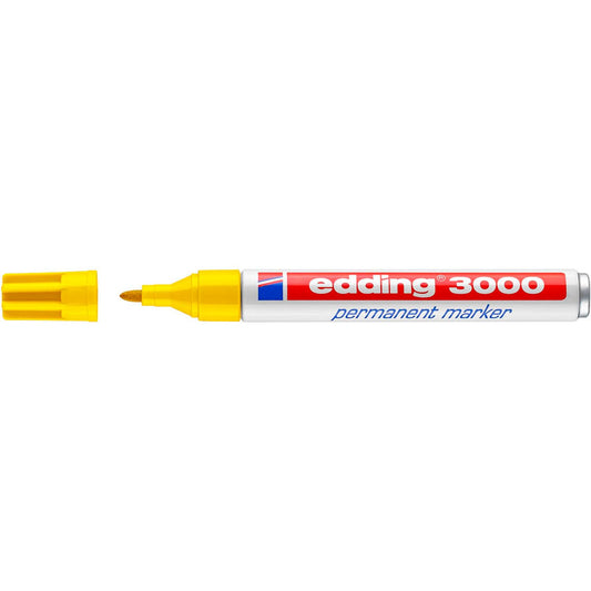 edding 3000 Permanentmarker gelb 1,5 - 3,0 mm | 4-3000005
