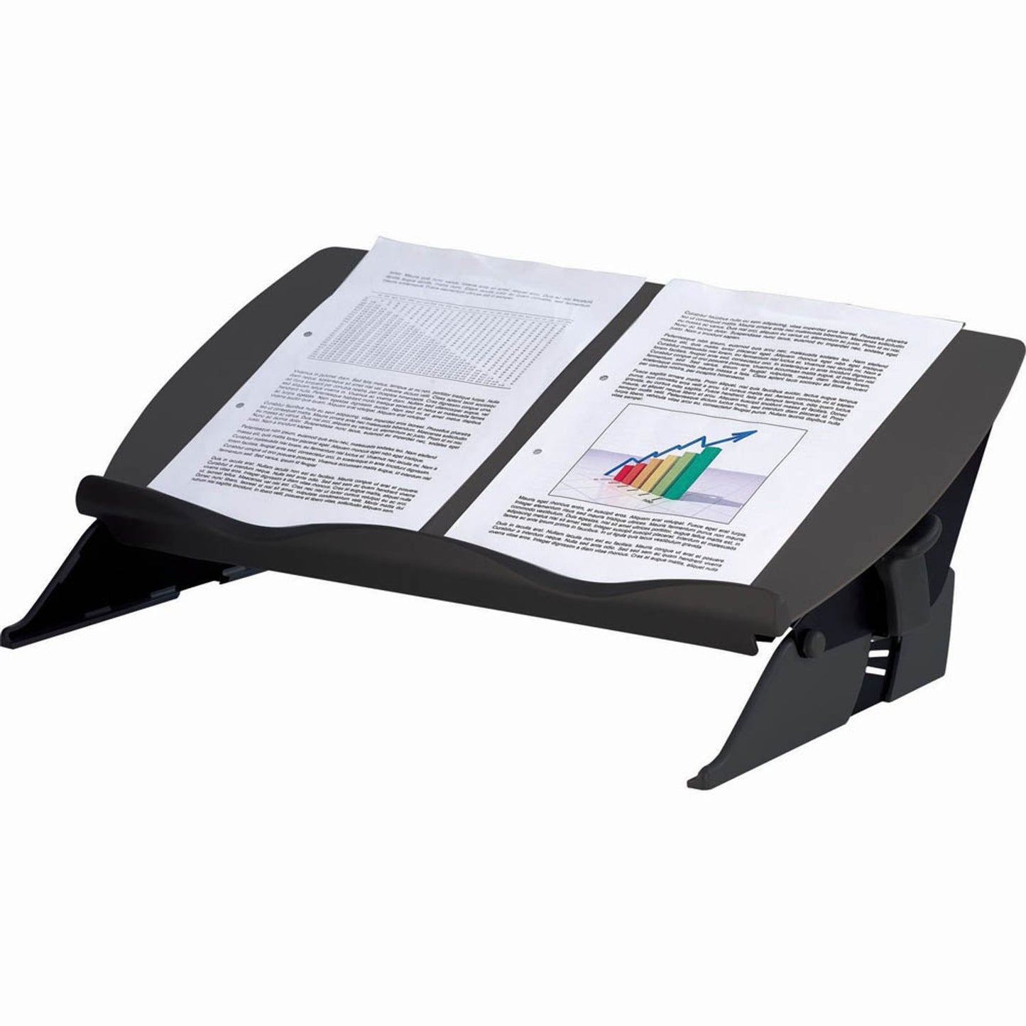 Fellowes Konzepthalter Easy Glide schwarz | 8210001