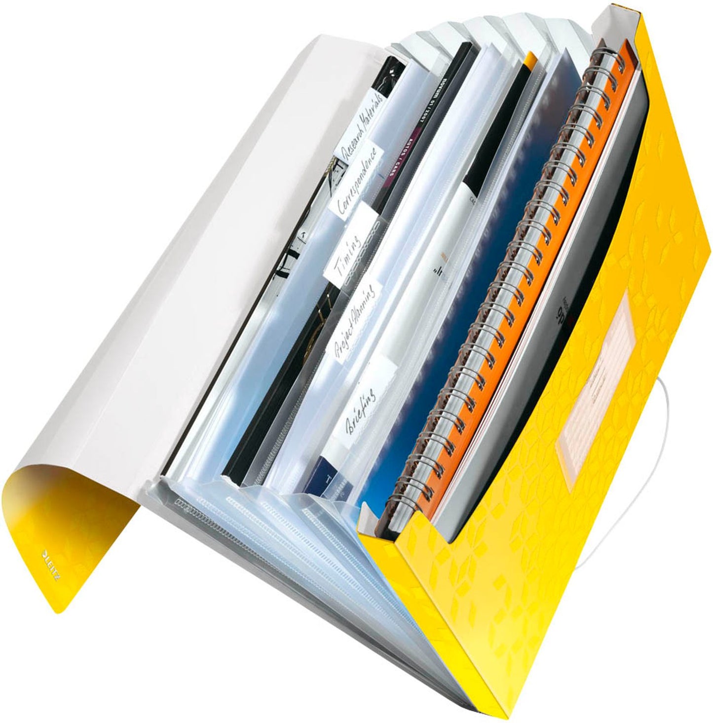 LEITZ Fächermappe WOW 4589 6 Fächer