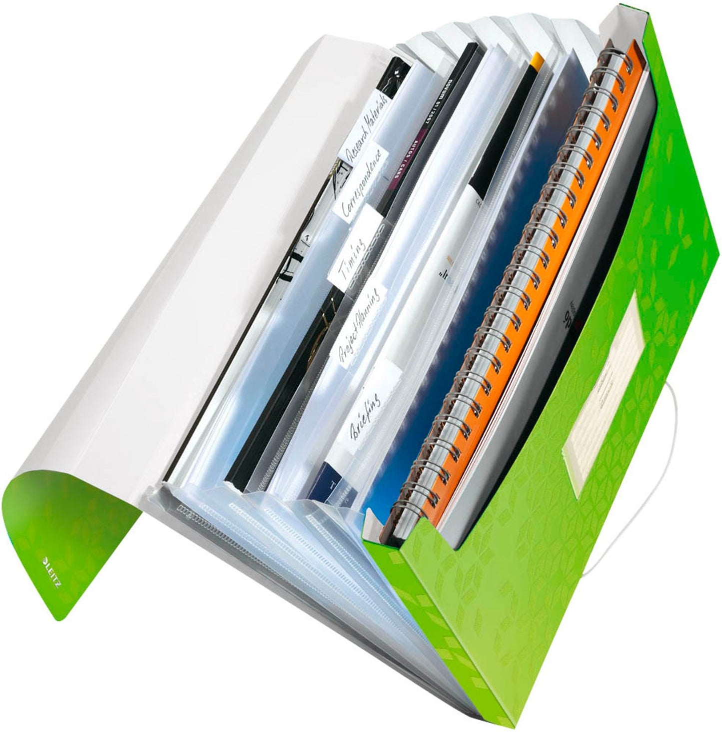 LEITZ Fächermappe WOW 4589 6 Fächer