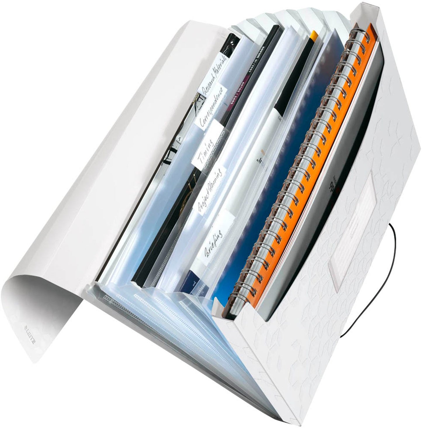 LEITZ Fächermappe WOW 4589 6 Fächer