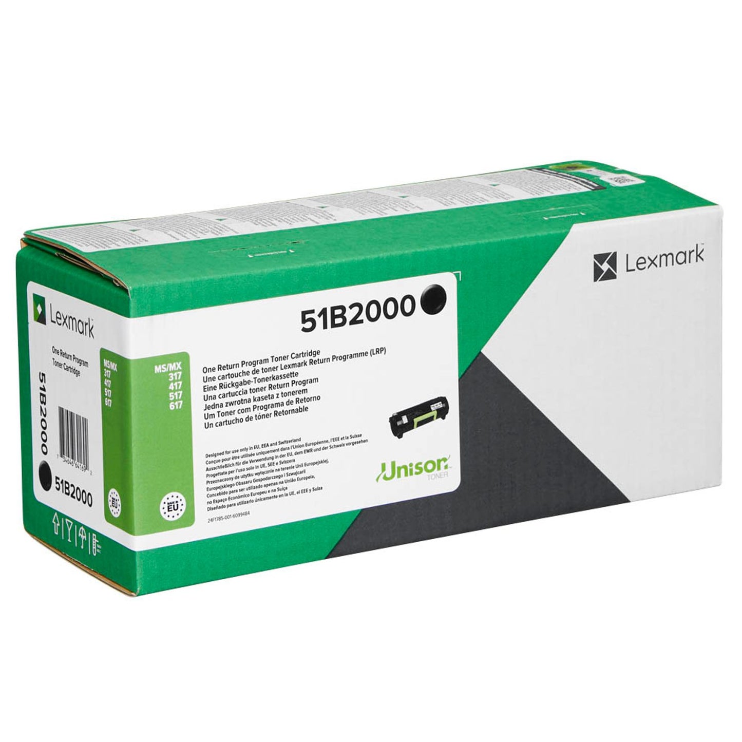 Lexmark schwarz Toner | 51B2000