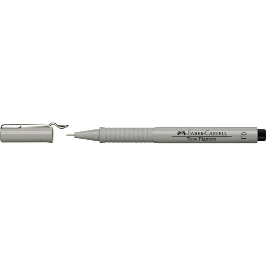 FABER-CASTELL Ecco Pigment Fineliner schwarz 0,1 mm | 166199